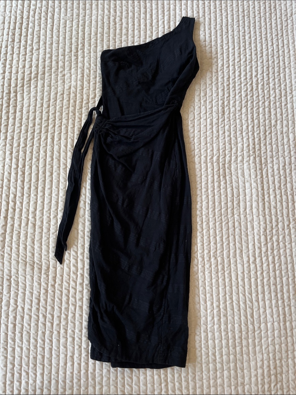 Free People At Leisure Midi Dress in black